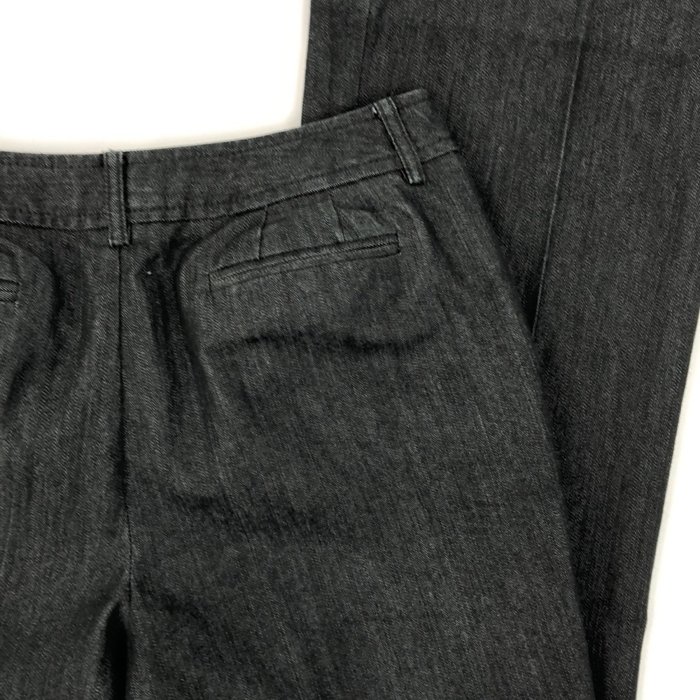 LOFT Black Wide Leg Crop Pants, 4P - Picture 6 of 6